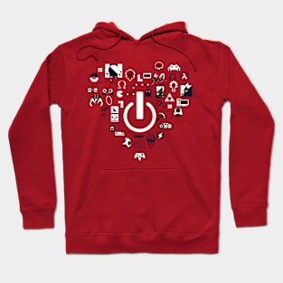 Gamer heart Hoodie